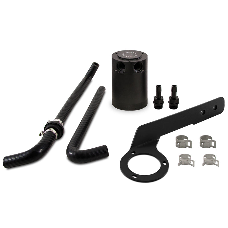 Mishimoto 2018+ Honda Accord 2.0T Baffled Oil Catch Can PCV Side - Black-thumbmail-3