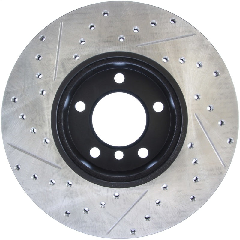 StopTech 9/07-09 BMW 328 Slotted & Drilled Left Front Rotor-thumbmail-5