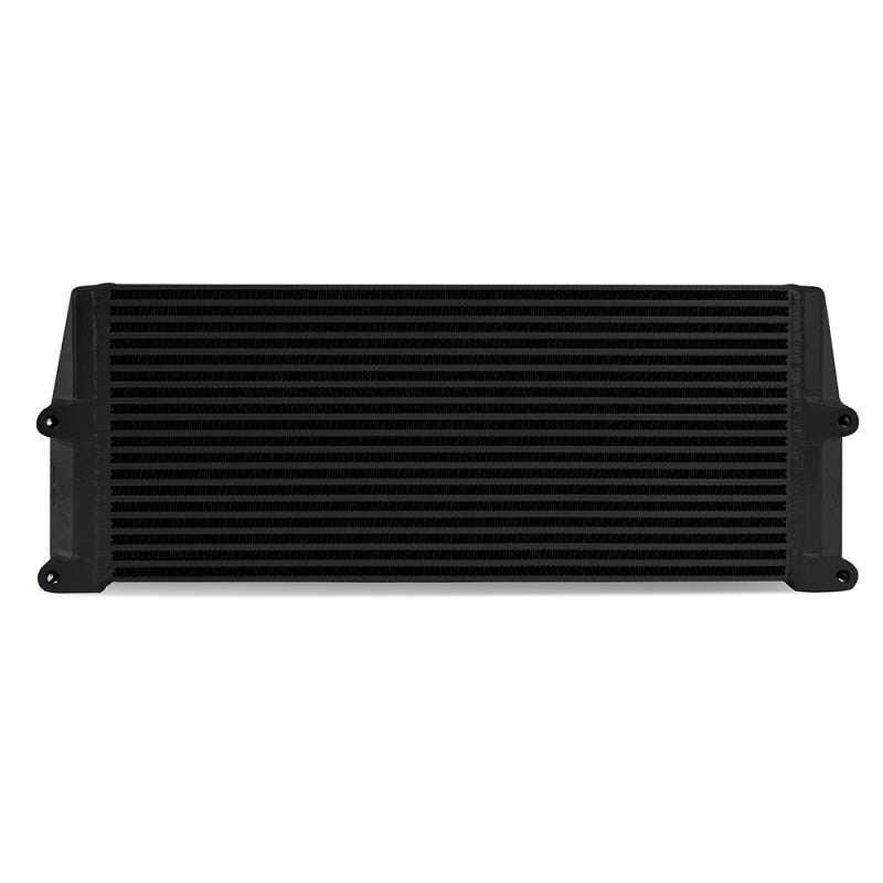 Mishimoto Heavy-Duty Oil Cooler - 17in. Same-Side Outlets - Black-thumbmail-3