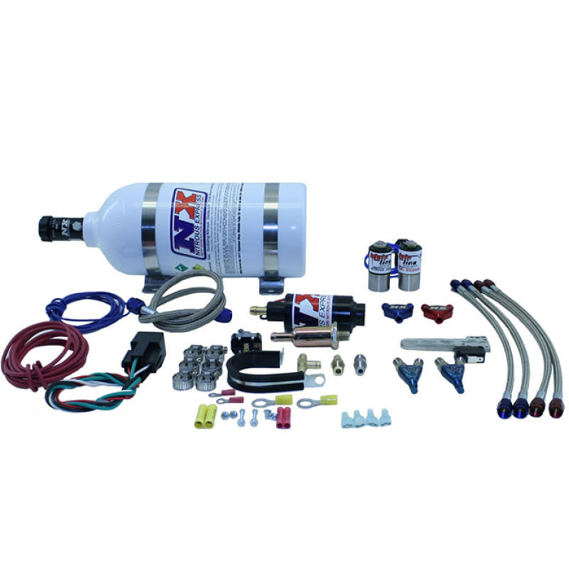 Nitrous Express 2 Cyl Mainline Nitrous Kit w/2.5lb Bottle-thumbmail-2