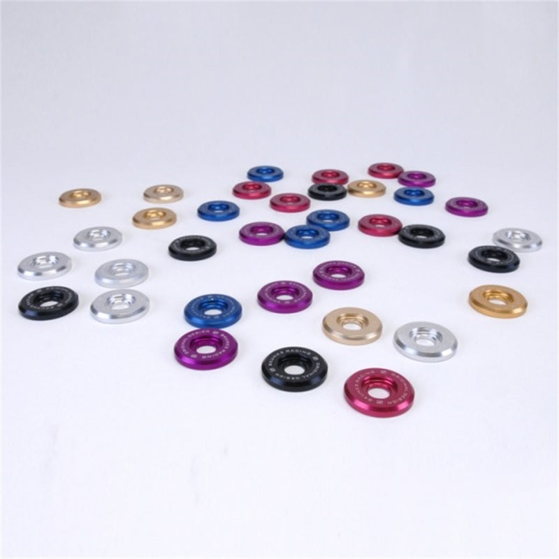 Skunk2 Small Fender Black Anodized Washer Kit (6 Pcs.)-thumbmail-5