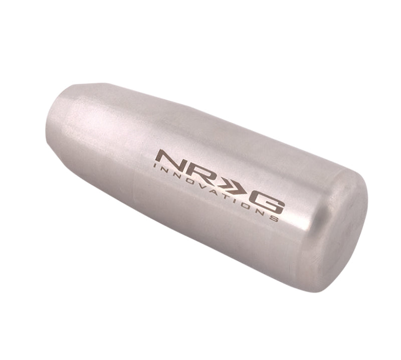 NRG Universal Short Shifter Knob - 3.5in. Length / Heavy Weight .85Lbs. - Silver-thumbmail-3