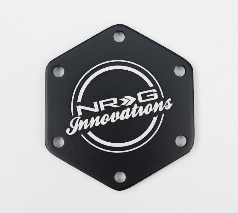 NRG Carbon Fiber Horn Delete Button Circular Logo Front/ Back-thumbmail-2