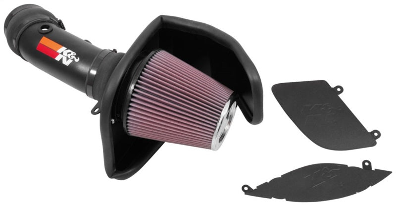K&N 2017 Dodge Challenger Hellcat SC V8-6.2L F/l Typhoon Air Intake-thumbmail-2