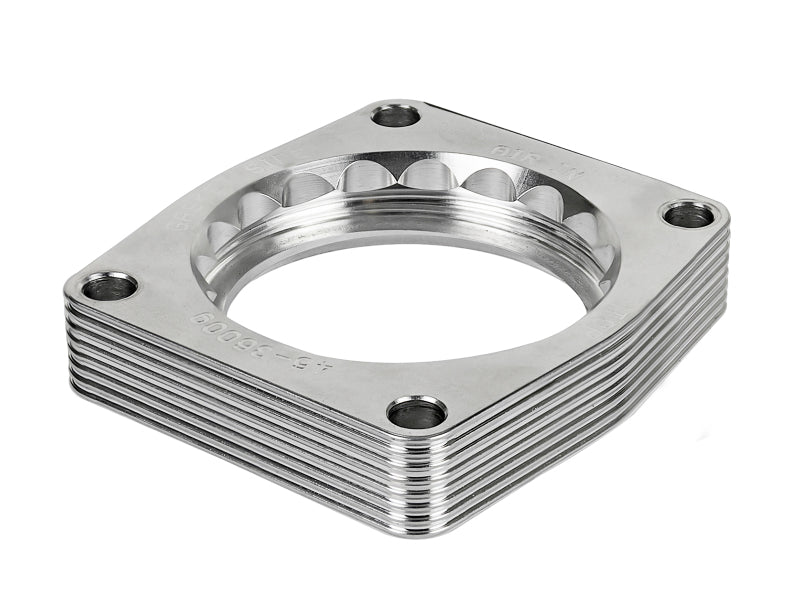 aFe Silver Bullet Throttle Body Spacer TBS 17-19 Nissan Patrol (Y61) I6-4.8L-thumbmail-6