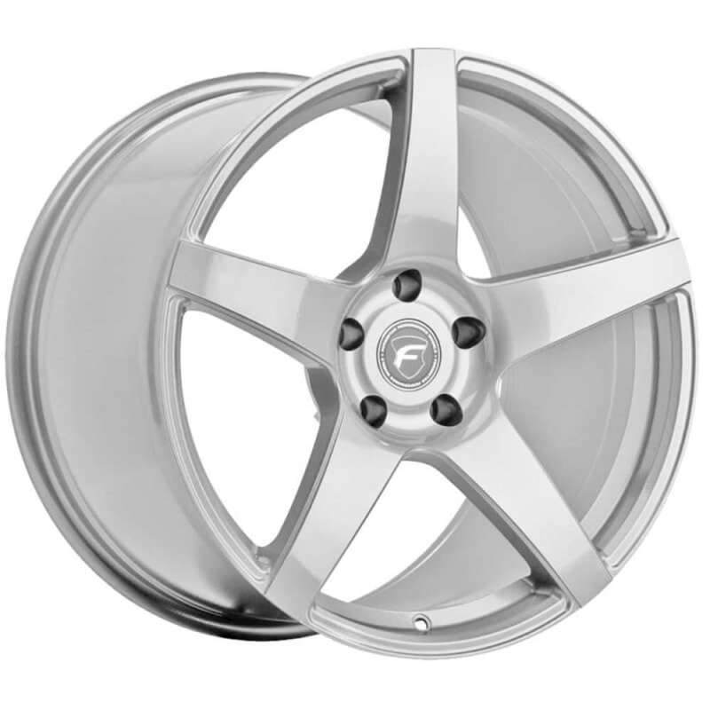 Forgestar CF5 20x9 / 5x114.3 BP / ET35 / 6.4in BS Gloss Silver Wheel-thumbmail-1