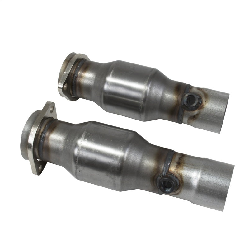 BBK 16-20 Chevrolet Camaro SS Short Mid Pipe Kit w/High Flow Cats (For 4044/40440)-thumbmail-2