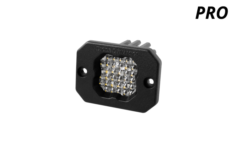 Diode Dynamics Stage Series C1 LED Pod Pro - White Flood Flush ABL Each-thumbmail-6