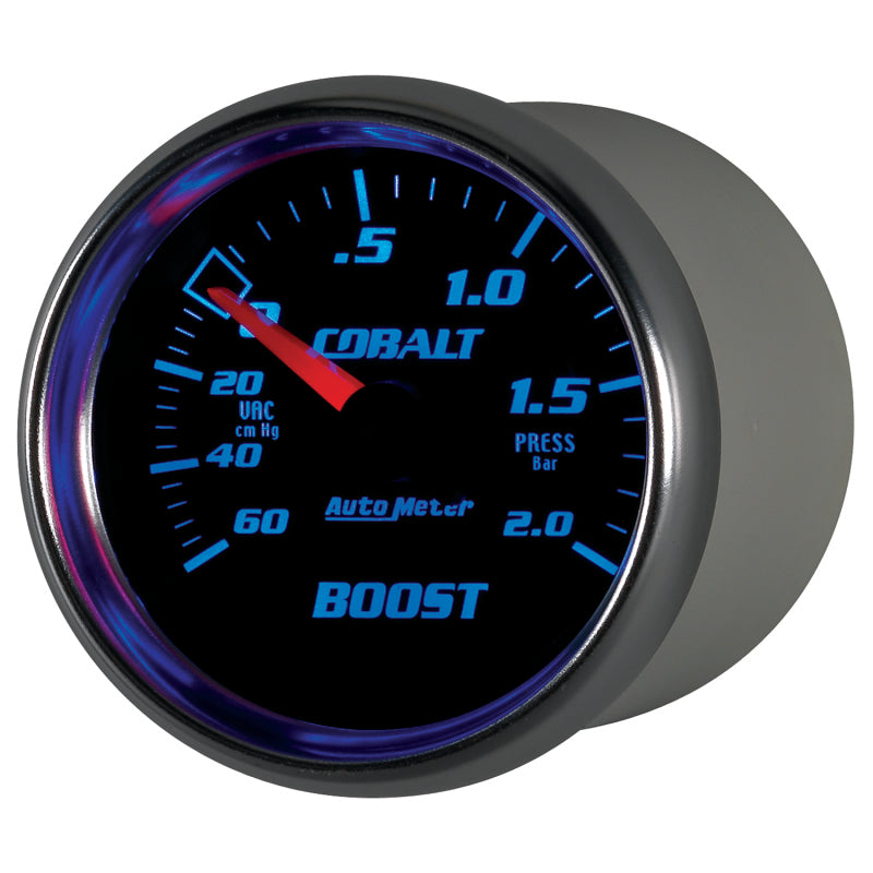 Autometer Cobalt 52mm 2 BAR Mechanical Boost Gauge-thumbmail-3