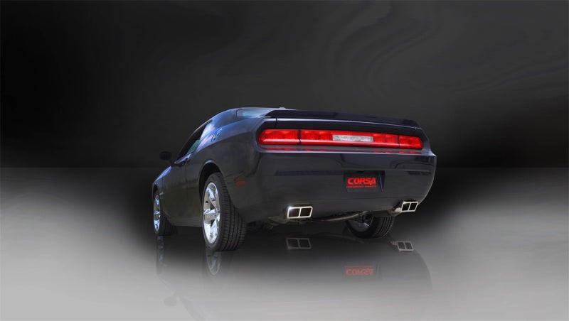 Corsa 11-13 Dodge Challenger R/T 5.7L V8 Polished Xtreme Cat-Back Exhaust-thumbmail-5