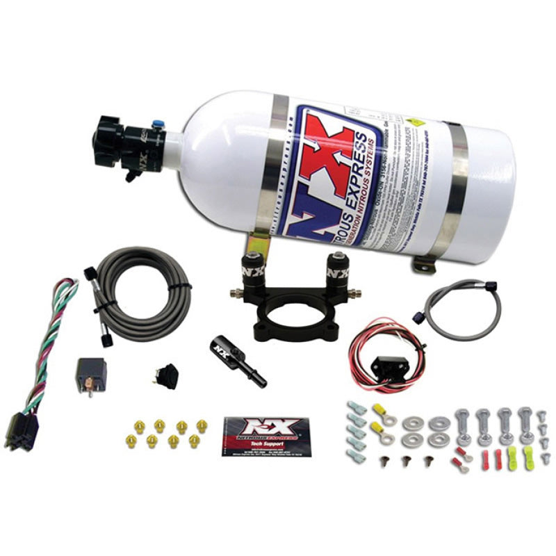 Nitrous Express 2013+ Subaru BRZ Nitrous Plate Kit (35-100HP) w/10lb Bottle-thumbmail-2