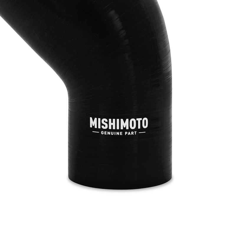 Mishimoto Silicone Reducer Coupler 45 Degree 2in to 2.5in - Black-thumbmail-3
