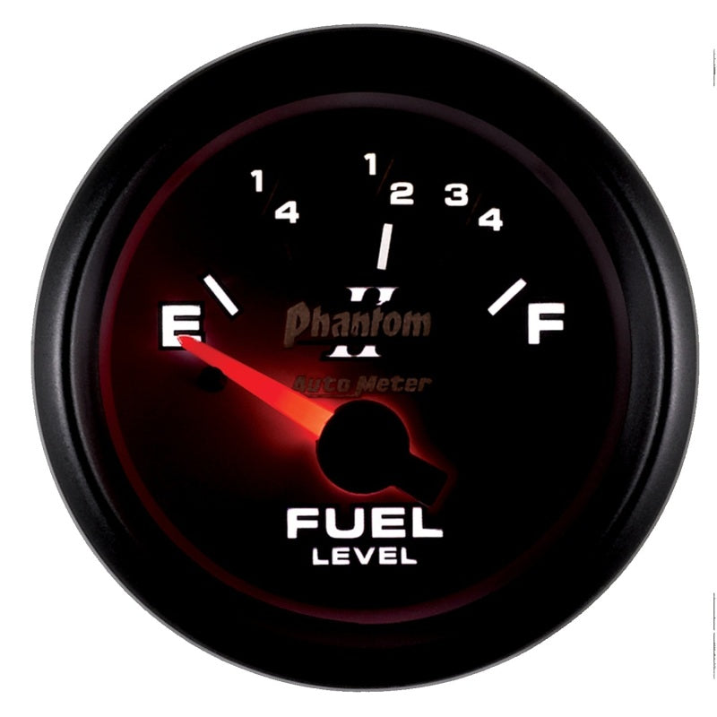 Autometer Phantom 2-1/16in 73-10 OHM Fuel Level Gauge-thumbmail-2
