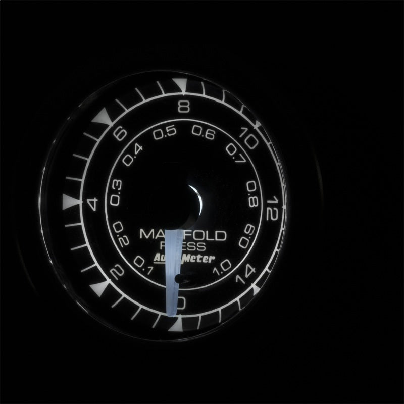 Autometer Chrono 2-1/16in 15PSI Manifold Pressure Gauge-thumbmail-4