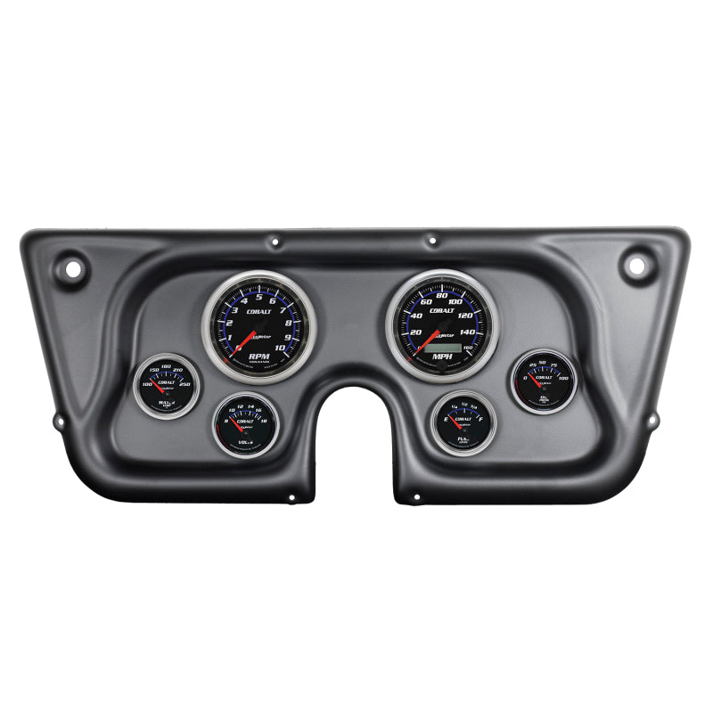 Autometer Cobalt 67-72 Chevy Truck C/K/K5/Suburban Dash Kit 6pc Tach/MPH/Fuel/Oil/WTMP/Volt-thumbmail-1