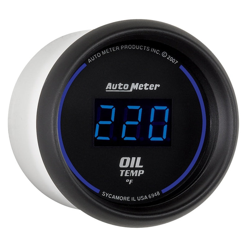 Autometer Cobalt Digital 52.4mm 0-340 deg F Oil Temperature Gauge