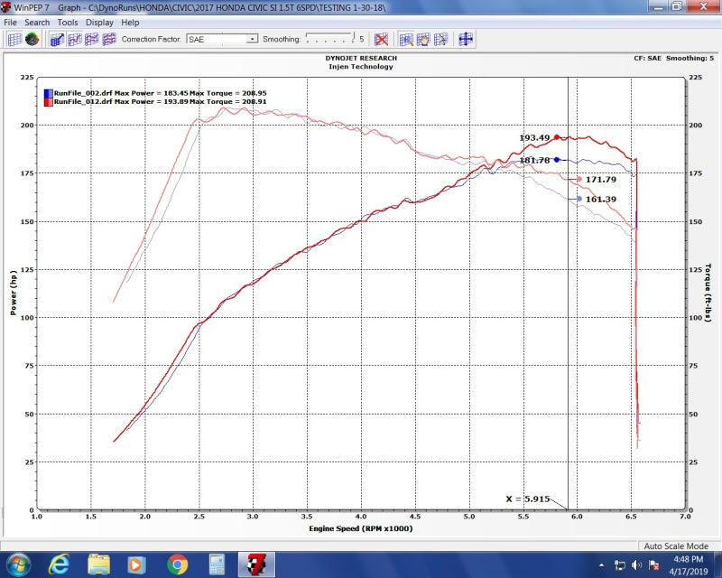 Injen 17-20 Honda Civic Si 1.5L Turbo (Sedan Only) 3in Cat-Back Stainless Steel Exhaust-thumbmail-9