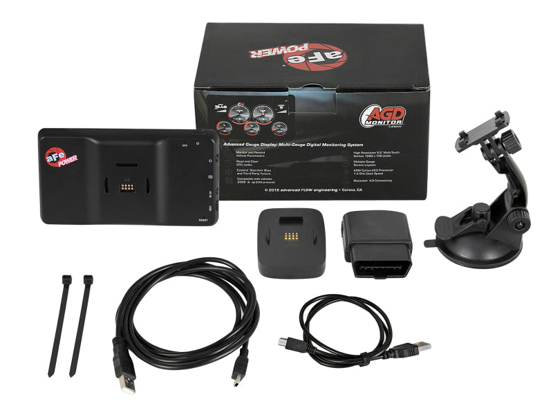 aFe AGD Advanced Gauge Display Digital 5.5in Monitor 08-18 Dodge/RAM/Ford/GM Diesel Trucks-thumbmail-10