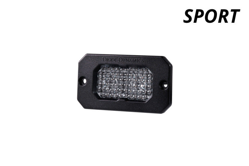 Diode Dynamics Stage Series 2 In LED Pod Sport - White Flood Flush RBL Each-thumbmail-6