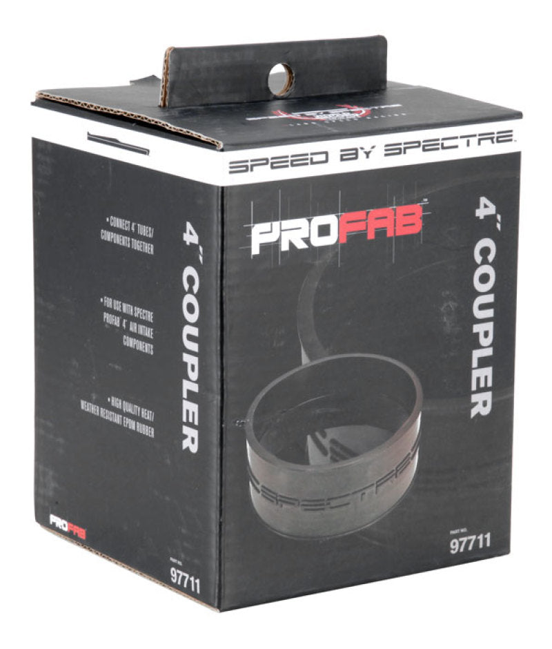Spectre Coupler 4in. ID - Black-thumbmail-15