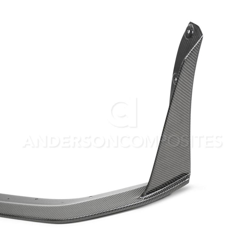 Anderson Composites 2020 Ford Mustang/Shelby GT500 Carbon Fiber Front Splitter Wickers-thumbmail-6
