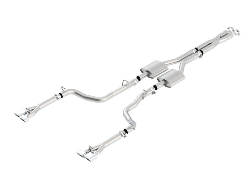 Borla 11 Dodge Challenger SRT8 Coupe AT/MT 5/6spd 6.4L 8cyl ATAK SS Catback Exhaust-thumbmail-2