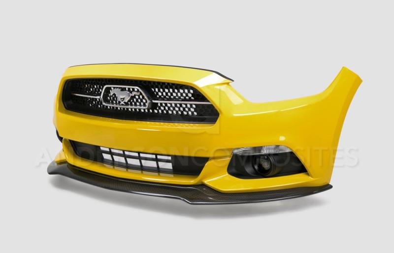 Anderson Composites 15-16 Ford Mustang Carbon Fiber Type-AC Front Chin Spoiler-thumbmail-2