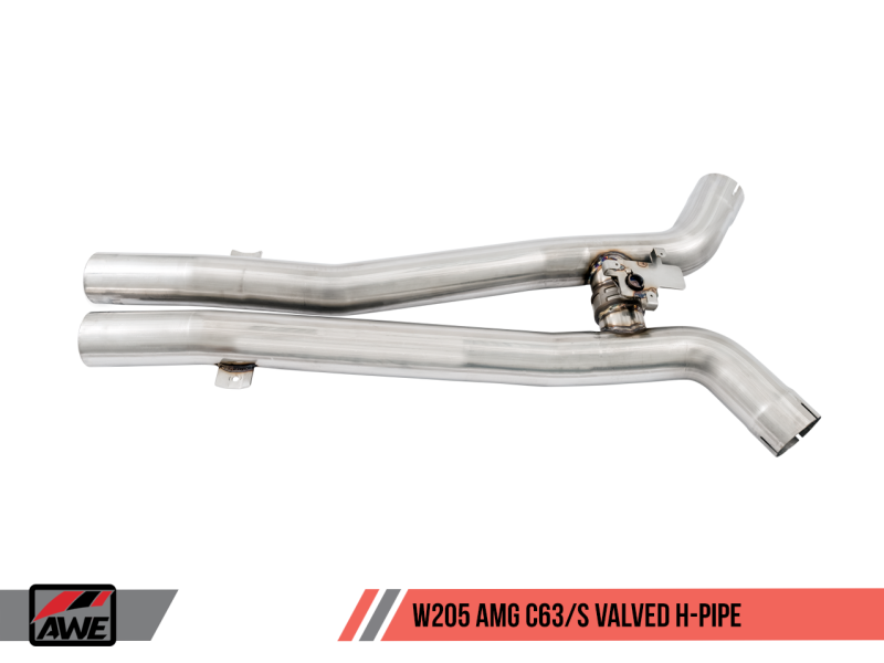 AWE Tuning Mercedes-Benz W205 AMG C63/S Coupe Track Edition Exhaust System (no tips)-thumbmail-10