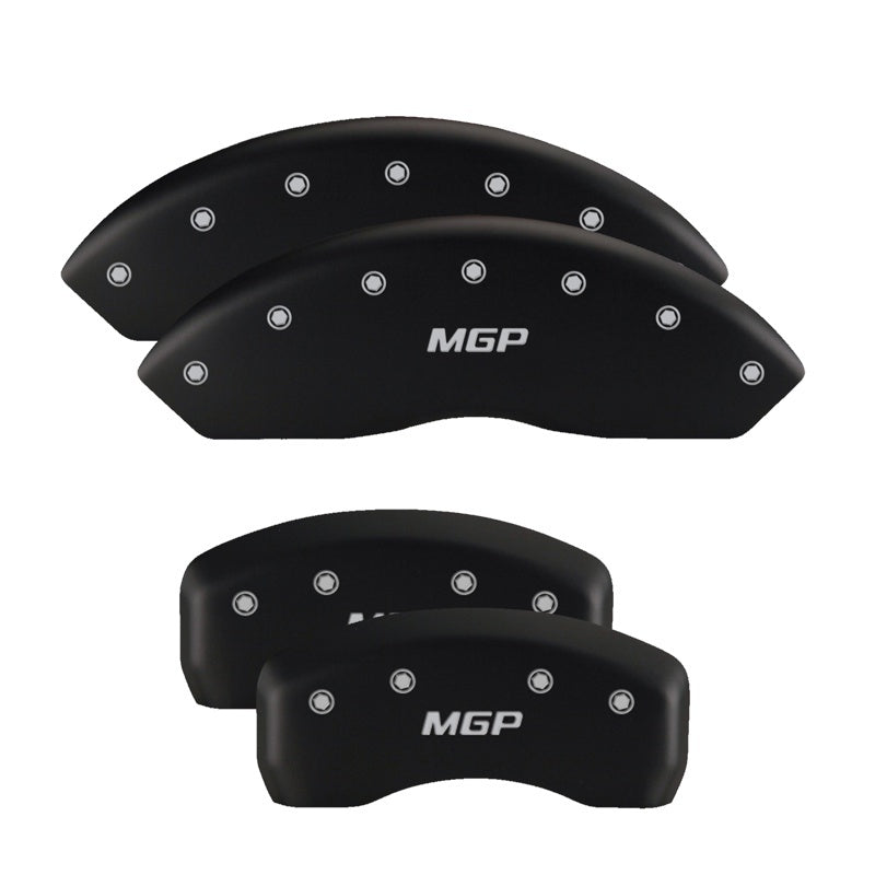 MGP 4 Caliper Covers Engraved Front & Rear Gen 5/Camaro Red finish silver ch-thumbmail-3