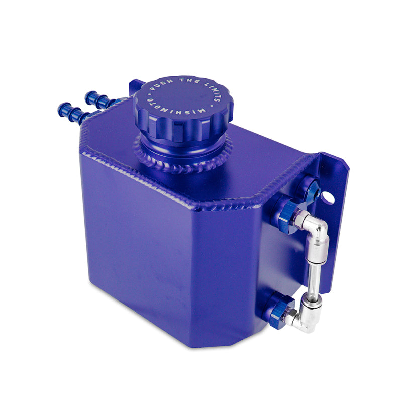 Mishimoto 1L Coolant Overflow Tank - Blue-thumbmail-3