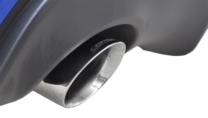 Corsa 12-14 Scion FRS / Subaru BRZ Polished Sport Cat-Back Exhaust-thumbmail-2