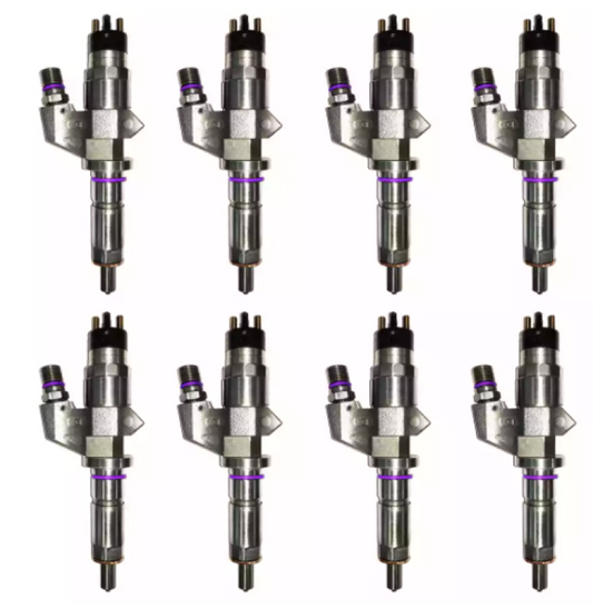 Exergy 01-04 Chevy Duramax LB7 Reman 300% Over Injector w/Internal Modification (Set of 8)