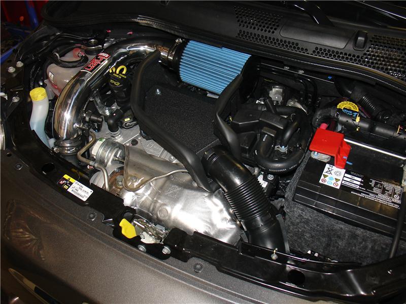 Injen 12-13 Fiat 500 Abarth 1.4L(t) Polished Short Ram Intake w/ MR Tech & Heat Shield-thumbmail-8