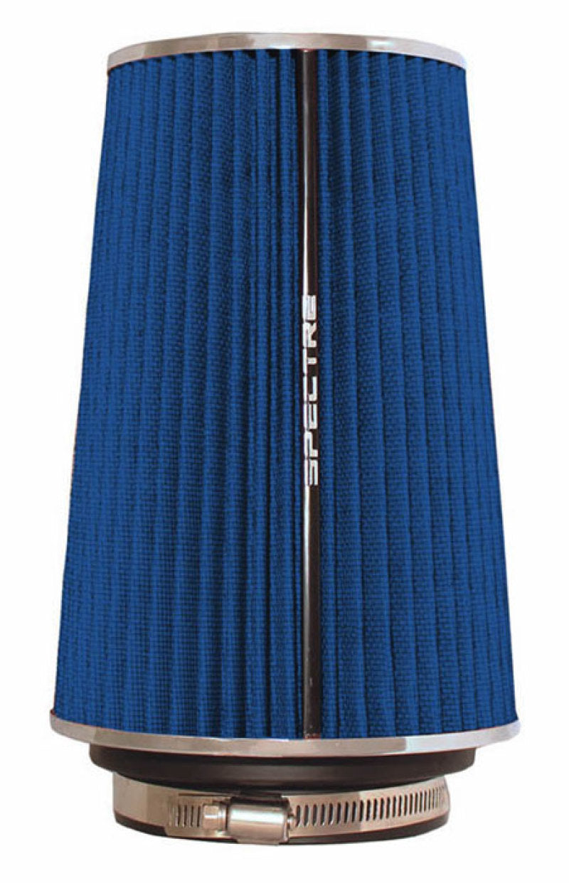 Spectre Adjustable Conical Air Filter 9-1/2in. Tall (Fits 3in. / 3-1/2in. / 4in. Tubes) - Blue-thumbmail-2