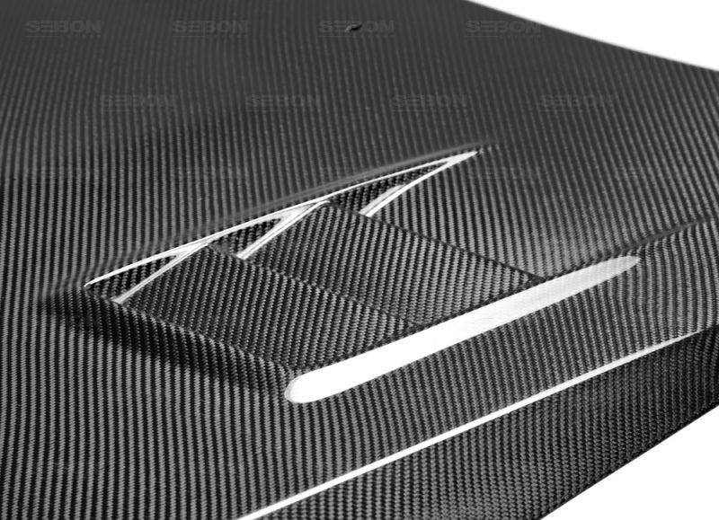 Seibon 08-09 Subaru WRX/STi CW-style Carbon Fiber Hood-thumbmail-5