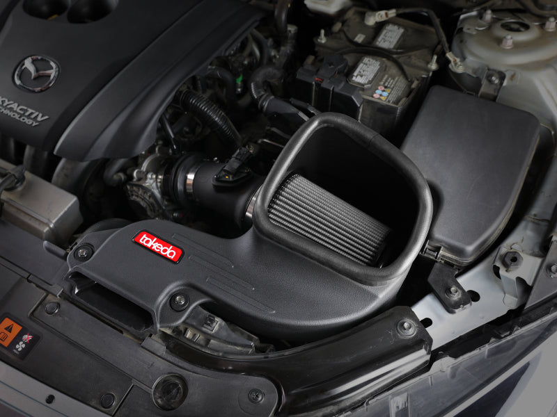 aFe Takeda Stage-2 Pro Dry S Cold Air Intake System 14-18 Mazda 3 L4-2.0L (Black)-thumbmail-2