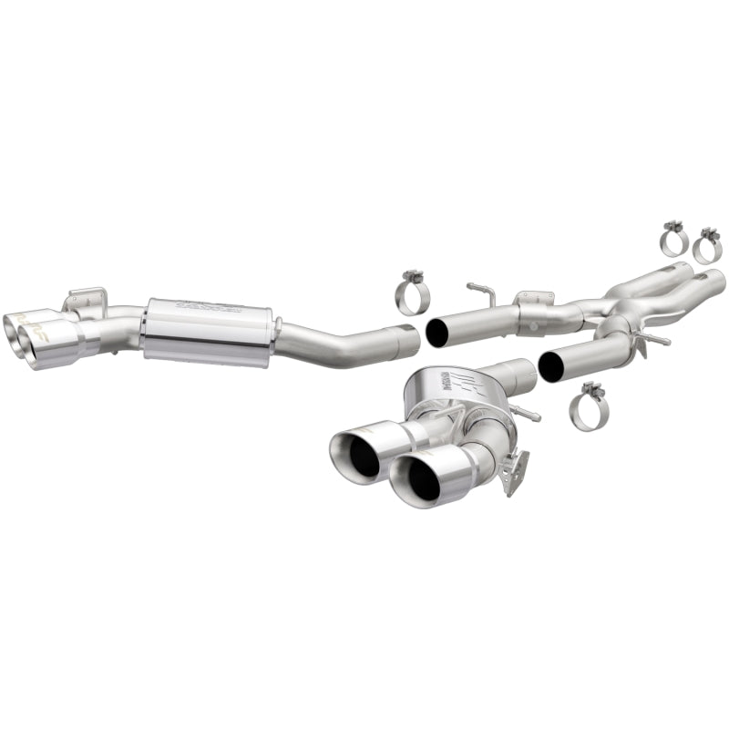 MagnaFlow 2016 Chevy Camaro 6.2L V8 Competition Cat Back w/ Quad Polished Tips-thumbmail-2