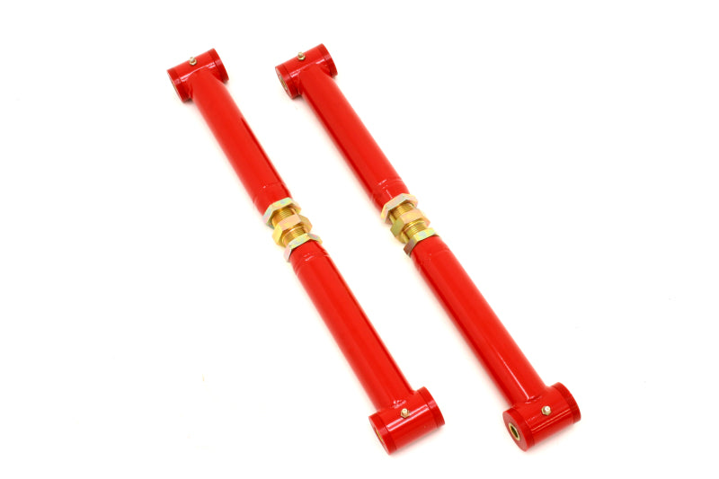 BMR 82-02 3rd Gen F-Body Xtreme Chrome Moly Lower Control Arms On-Car Adj. (Poly) - Red-thumbmail-1