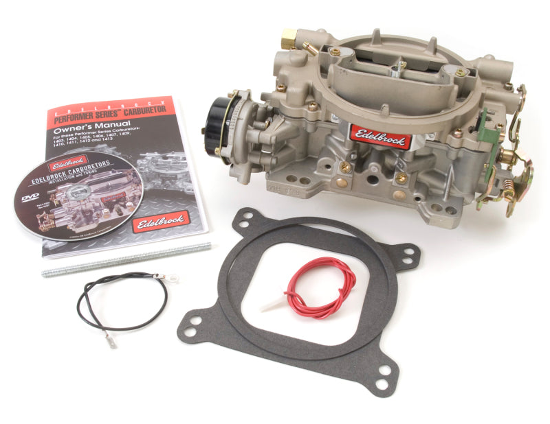 Edelbrock Carburetor Marine 4-Barrel 600 CFM Electric Choke-thumbmail-2