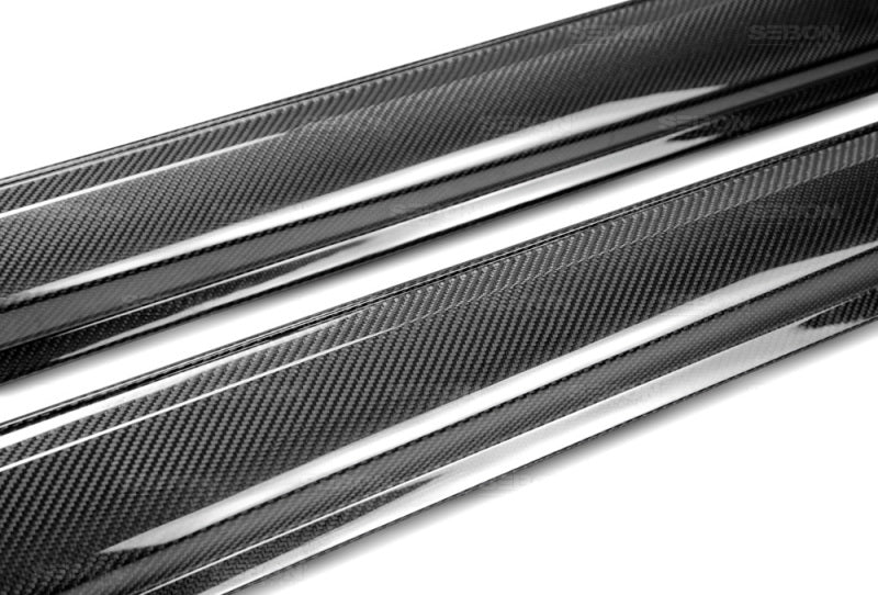 Seibon 15+ Subaru WRX/STI OEM Style Carbon Fiber Side Skirts (Pair)-thumbmail-3