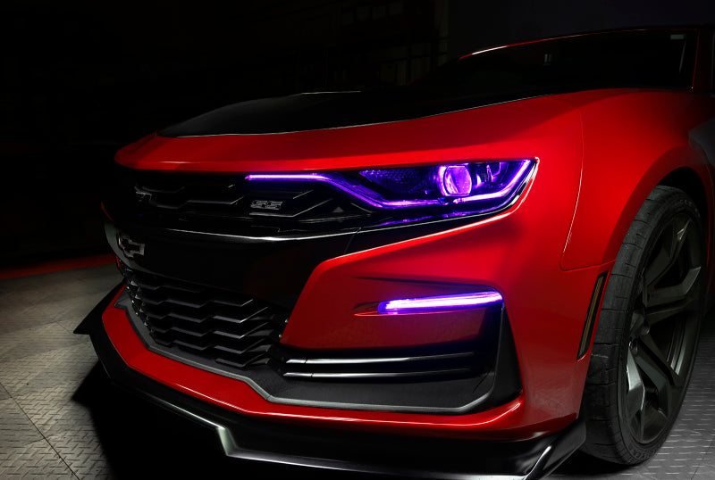 Oracle 19-21 Chevy Camaro SS/RS RGBW+A Headlight DRL Upgrade Kit - ColorSHIFT w/ BC1 Controller-thumbmail-13