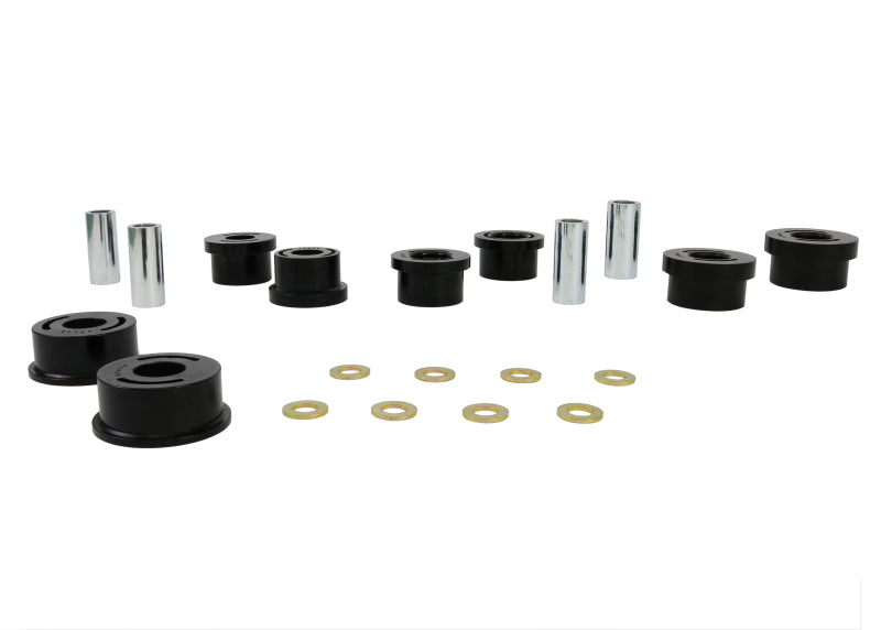 Whiteline Plus 03+ Nissan 350z / Infiniti G35 Traction Control Rear Cradle Bushing Kit-thumbmail-3