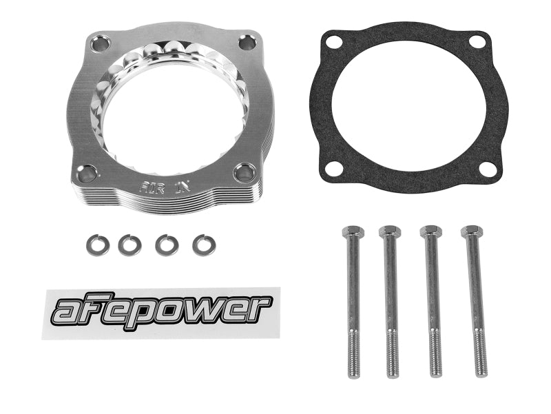 aFe Silver Bullet Throttle Body Spacers TBS BMW 335i (N54) 07-11 135i/535i 08-10 L6-3.0L (tt)-thumbmail-4