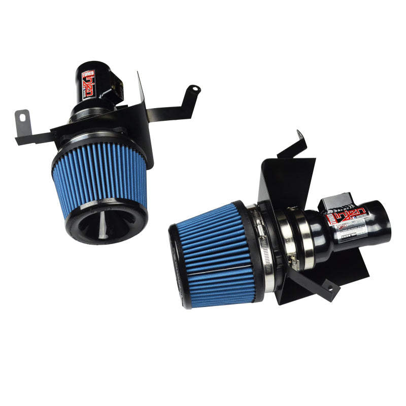 Injen 07-08 350Z 3.5L V6  Air Fusion and Air Horns Black Short Ram Intake-thumbmail-6