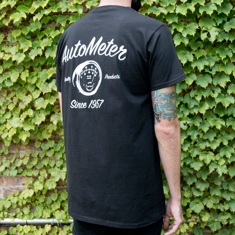 Autometer Vintage T-Shirt Black Large-thumbmail-5