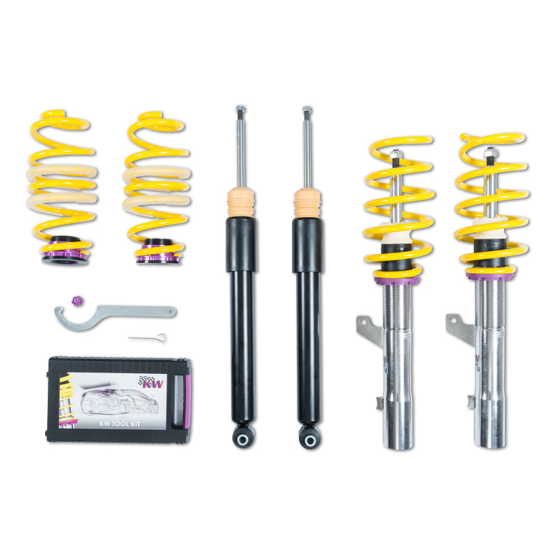 KW Coilover Kit V1 Volkswagen Golf VII R w/o DCC-thumbmail-3