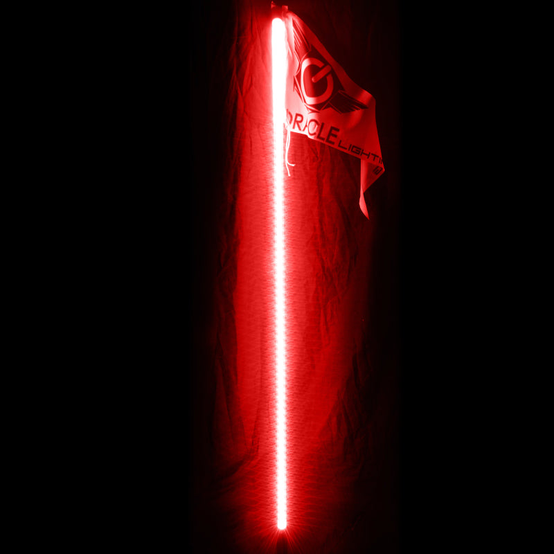 Oracle Off-Road 6ft LED Whip - Red-thumbmail-6