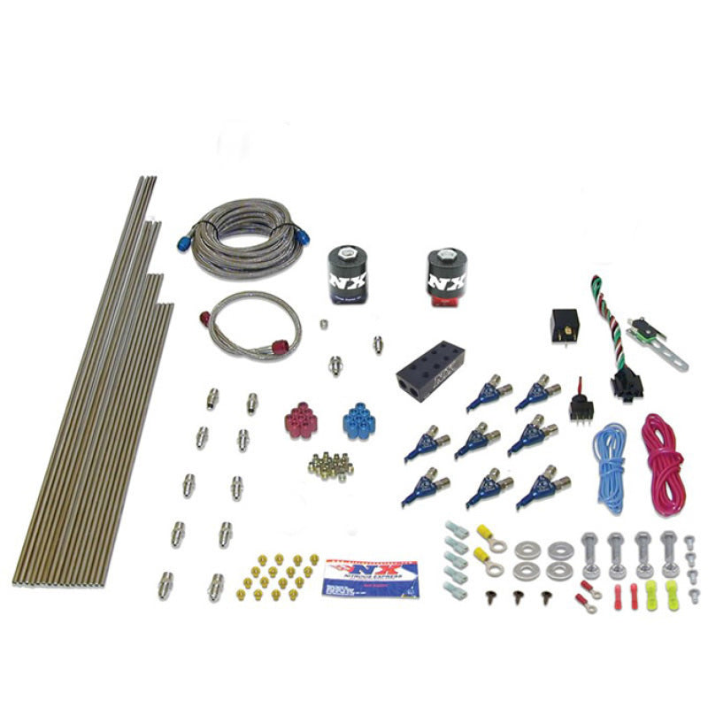 Nitrous Express V8AN Gasoline EFI (100-500HP) Nitrous Kit w/o Bottle-thumbmail-2