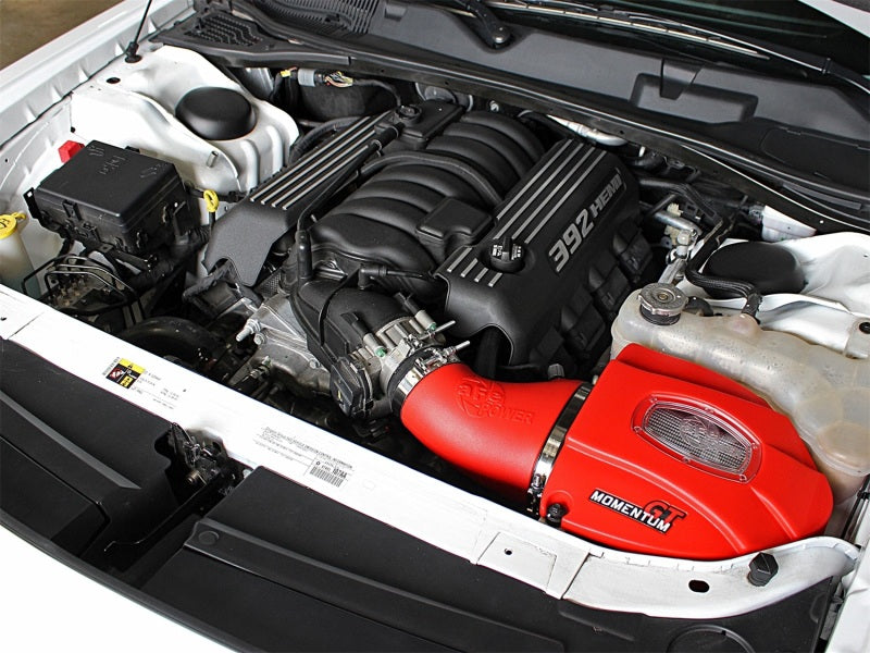aFe POWER Momentum GT Limited Edition Cold Air Intake 11-17 Dodge Challenger/Charger SRT - Red-thumbmail-2