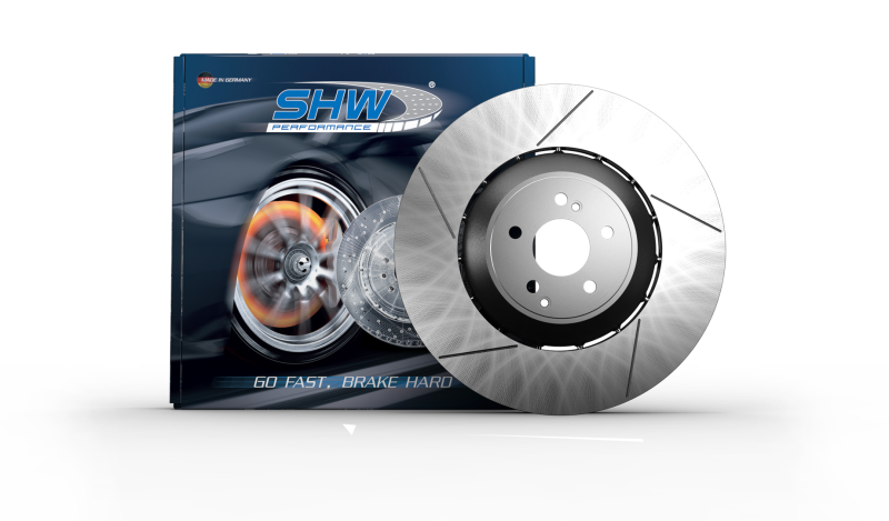 SHW 10-16 Porsche Panamera Turbo 4.8L w/o Ceramic Brakes Left Front Slotted Lightweight Brake Rotor-thumbmail-1